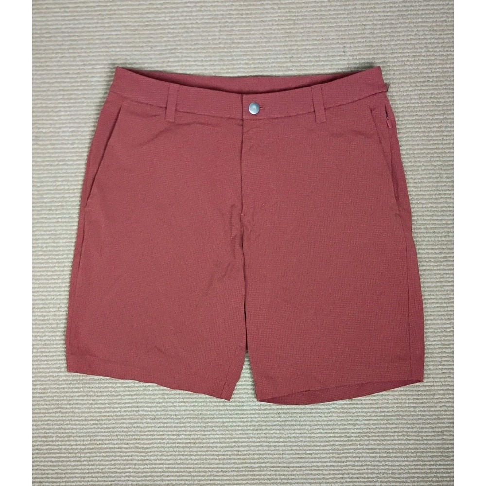 Lululemon Zeroed Shorts Mens Sz 32 Athletic Shorts M7ARXS Maroon Red